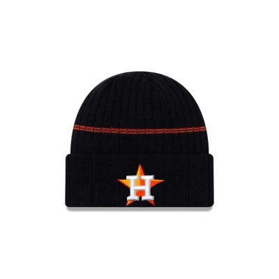 Houston Astros Gorra | New Era MLB Sport Knit Beanie Mexico - Azules